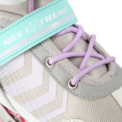 Роликовые коньки 4в1 Nils Extreme NH18192 M 34-38 (Pink/Grey) Thumb