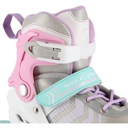 Роликовые коньки 4в1 Nils Extreme NH18192 M 34-38 (Pink/Grey) Thumb
