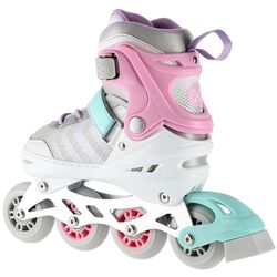 Роликовые коньки 4в1 Nils Extreme NH18192 M 34-38 (Pink/Grey) Thumb