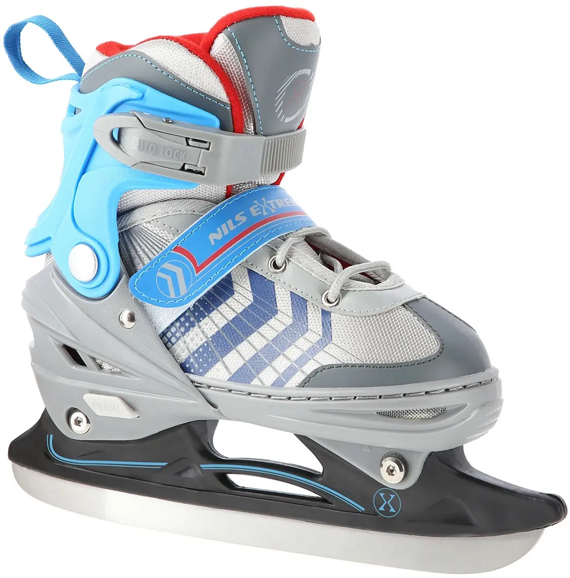 Patine cu rotile 4in1 Nils Extreme NH18192 S 29-33 (Grey/Blue) - 12
