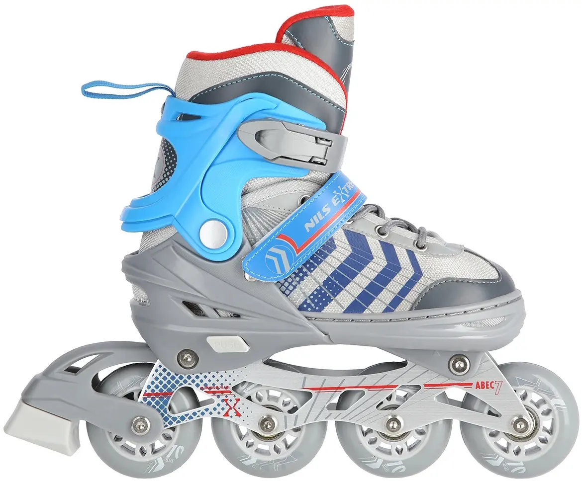Patine cu rotile 4in1 Nils Extreme NH18192 S 29-33 (Grey/Blue) - 3