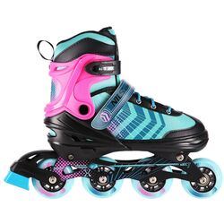 Patine cu rotile 4in1 Nils Extreme NH18192A L 39-43 (Black/Purple) Thumb