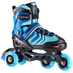 Роликовые коньки 4в1 Nils Extreme NH18192A M 34-38 (Black/Blue) Thumb