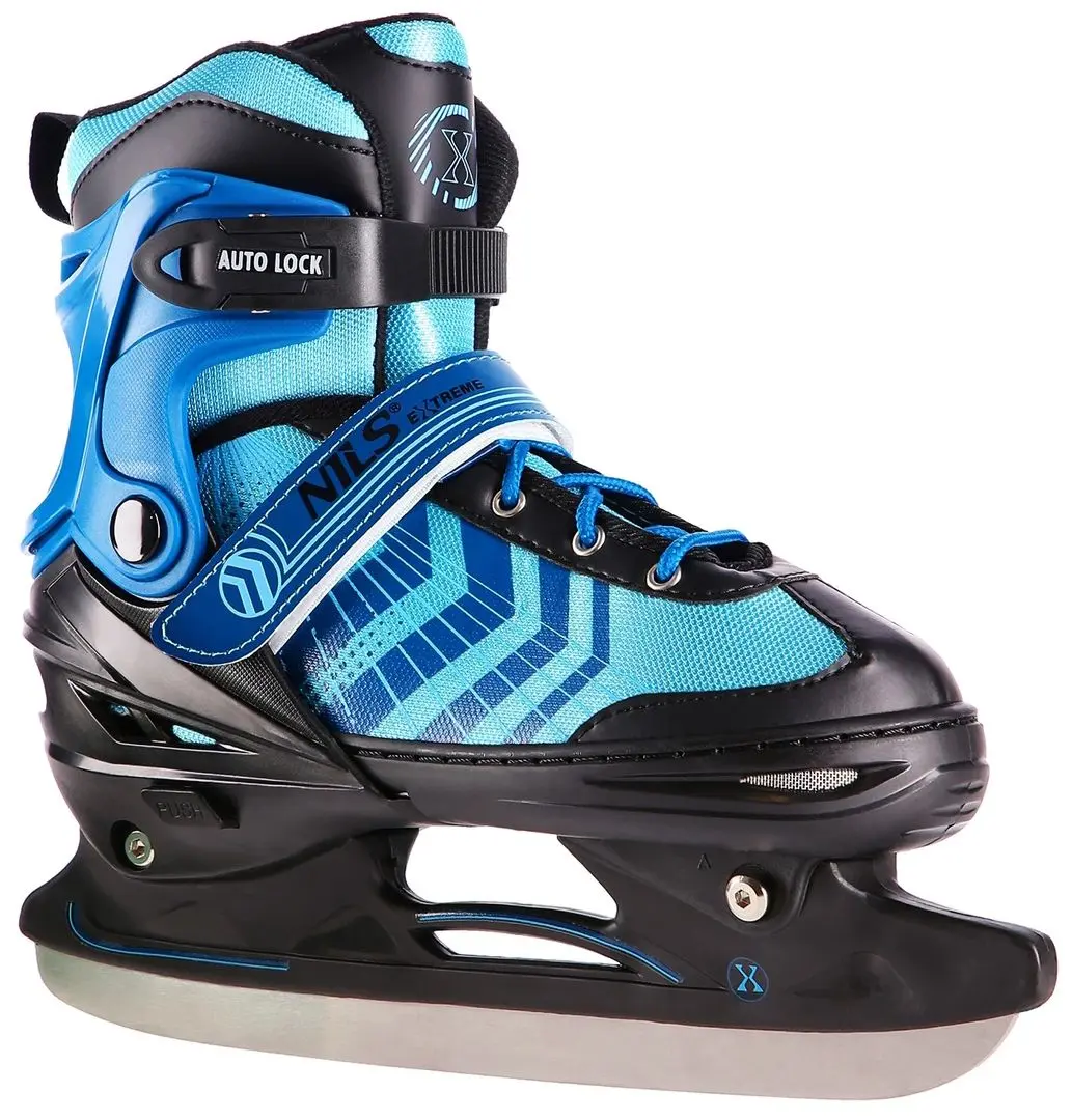 Роликовые коньки 4в1 Nils Extreme NH18192A M 34-38 (Black/Blue)