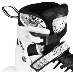 Patine cu rotile 4in1 Nils Extreme Rainbow LED NH10905 M 35-38 (White) Thumb