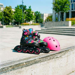 Patine cu rotile 4in1 Nils Extreme Tinty NH10907 M 35-38 (Pink) Thumb