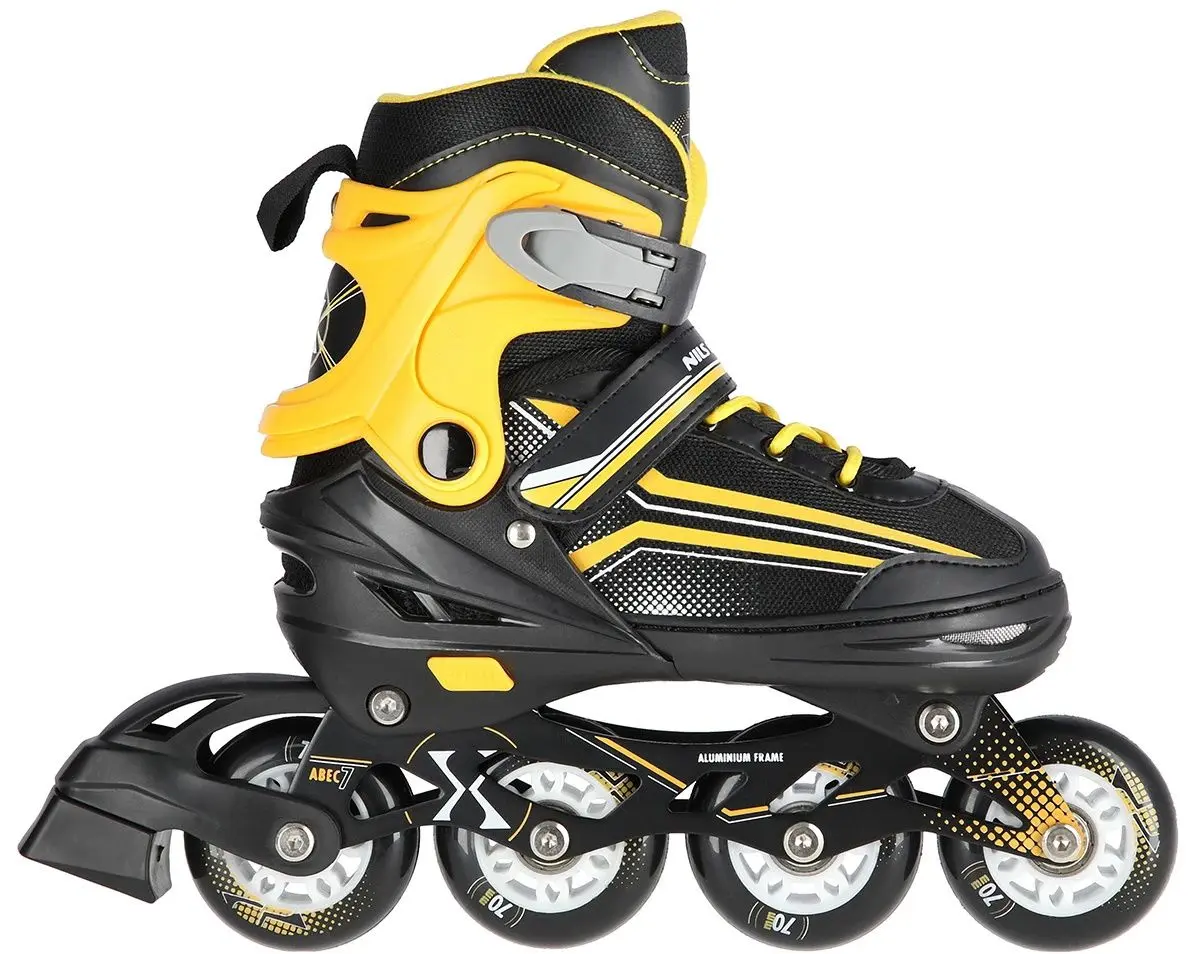 Patine cu rotile Nils Extreme 2in1 NH18190 34-38 (Black/Orange)