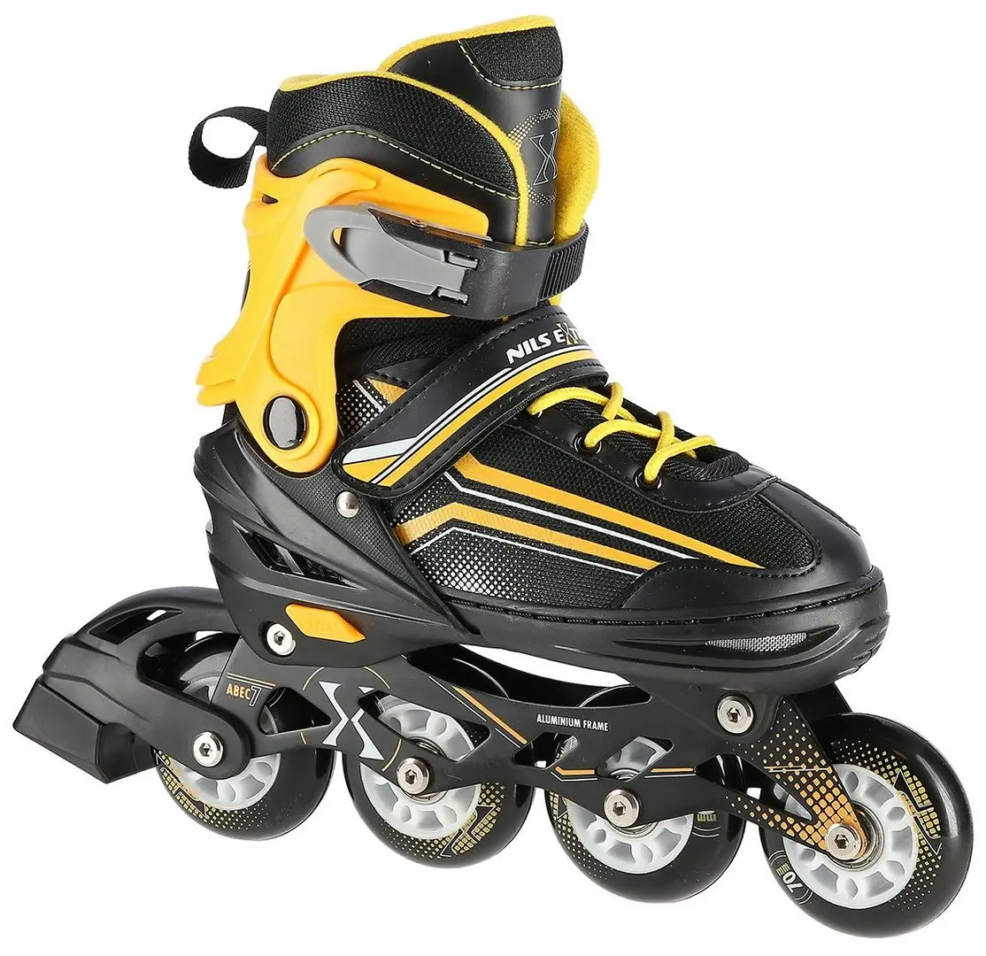 Patine cu rotile Nils Extreme 2in1 NH18190 34-38 (Black/Orange)