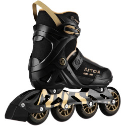 Patine cu rotile Nils Extreme Armour NA22151 41 (Black/Gold) Thumb