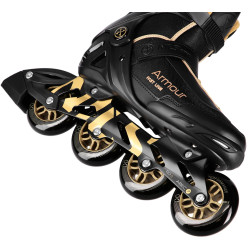 Patine cu rotile Nils Extreme Armour NA22151 41 (Black/Gold) Thumb