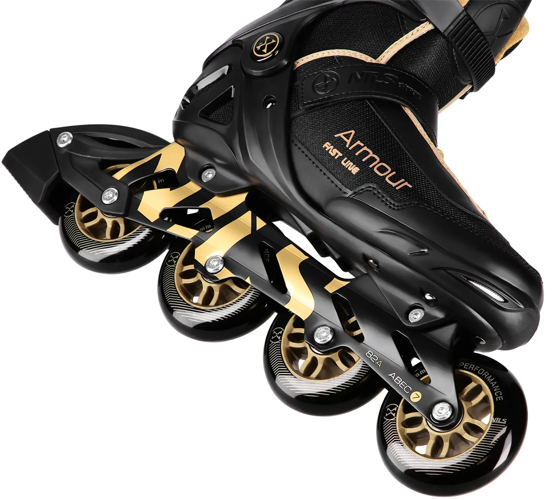 Patine cu rotile Nils Extreme Armour NA22151 41 (Black/Gold) - 6