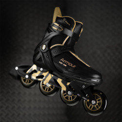 Patine cu rotile Nils Extreme Armour NA22151 41 (Black/Gold) Thumb