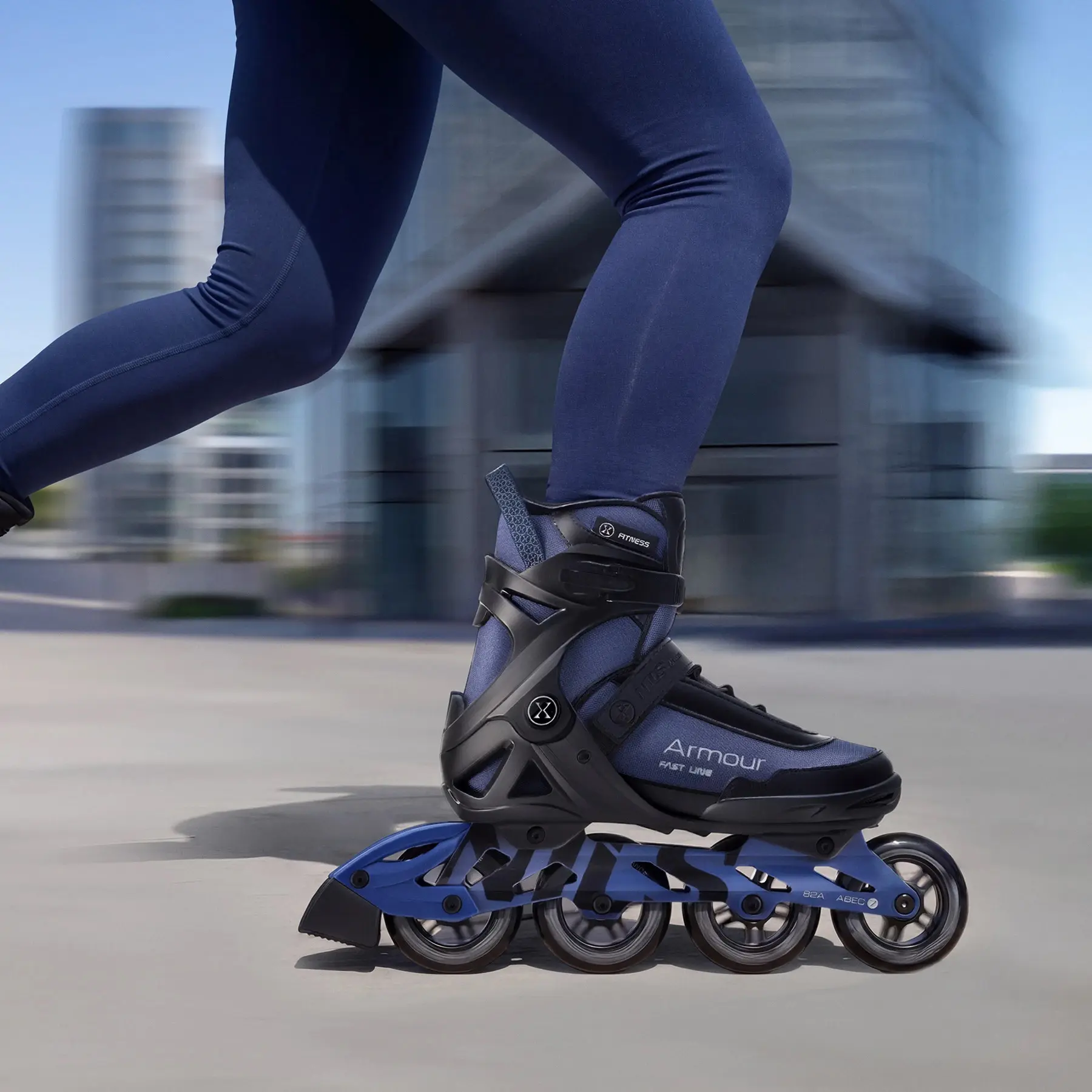 Patine cu rotile Nils Extreme Armour NA22151 44 (Navy Blue) - 7