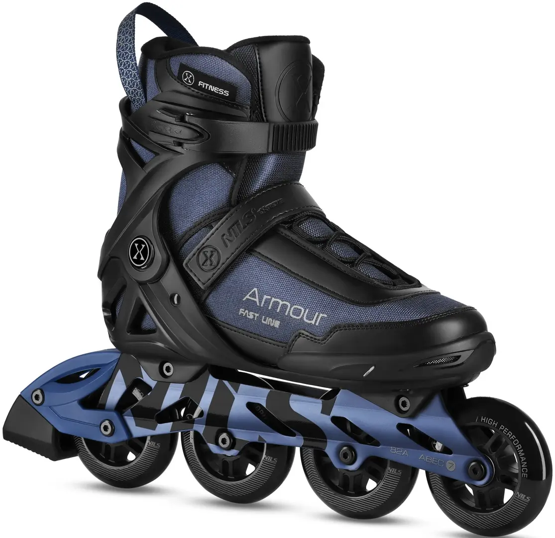 Patine cu rotile Nils Extreme Armour NA22151 44 (Navy Blue)