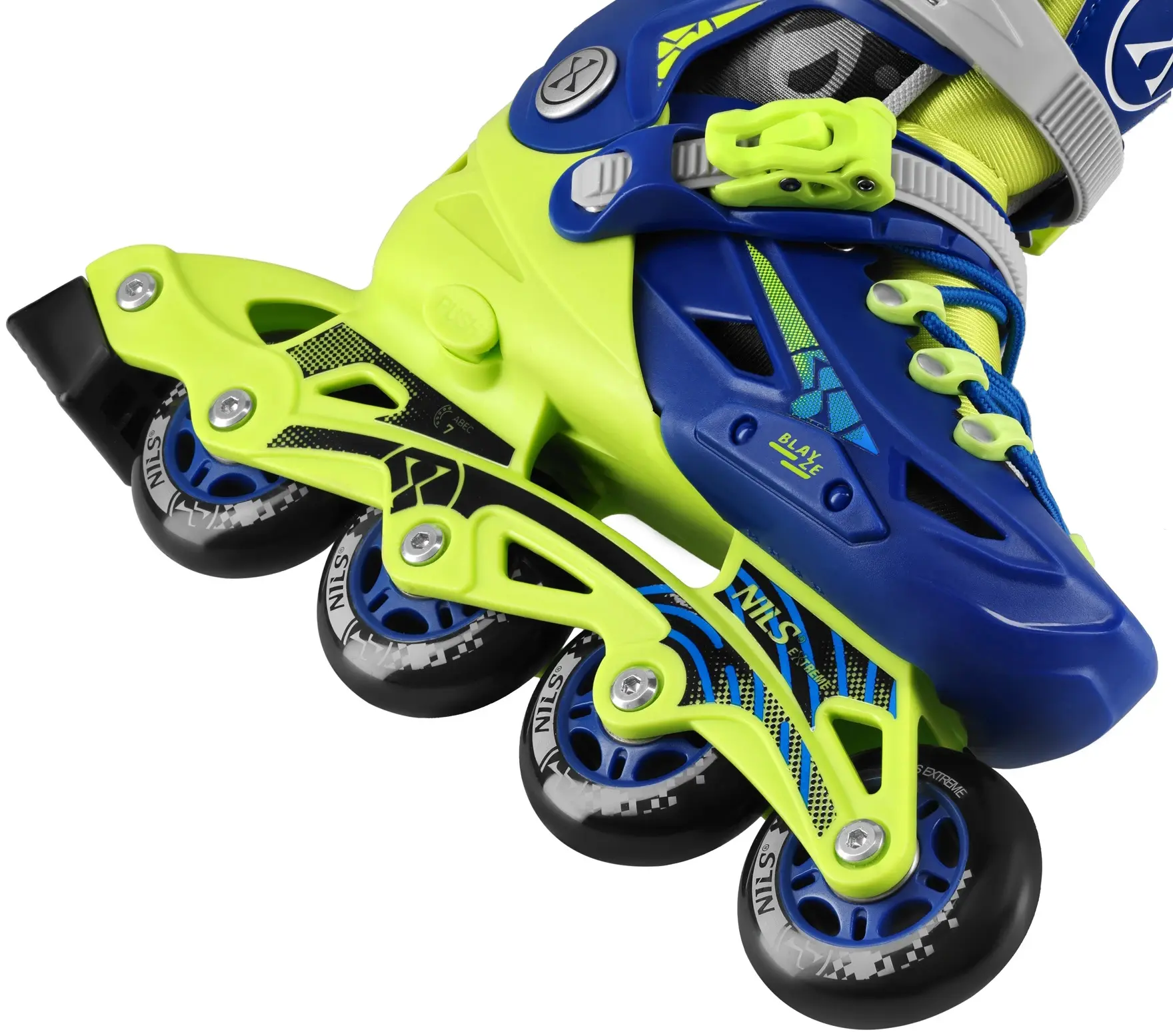 Patine cu rotile Nils Extreme Blaze NA1055 M 35-38 (Navy Blue) - 6