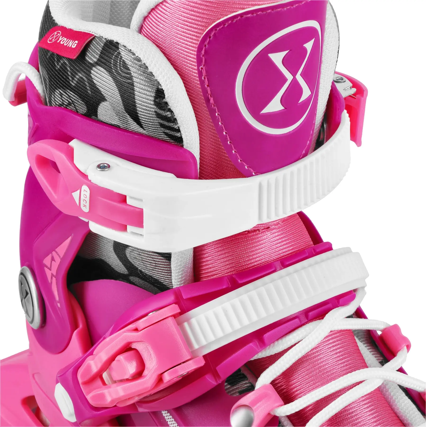 Patine cu rotile Nils Extreme Blaze NA1055 M 35-38 (Pink) - 5
