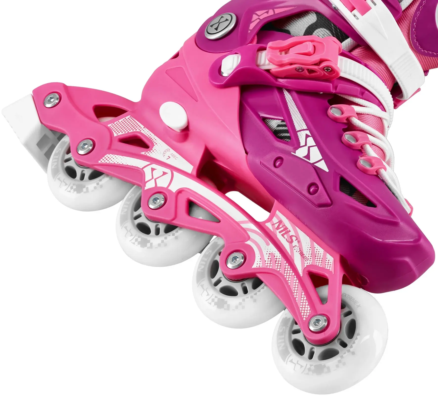 Patine cu rotile Nils Extreme Blaze NA1055 S 31-34 (Pink) - 6