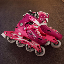 Patine cu rotile Nils Extreme Blaze NA1055 S 31-34 (Pink) Thumb