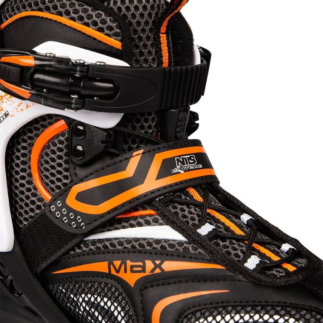 Patine cu rotile Nils Extreme NA1060 42 (Black/Orange) - 7