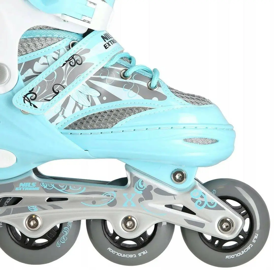 Роликовые коньки Nils Extreme NA10602 39-42 (Blue) - 5