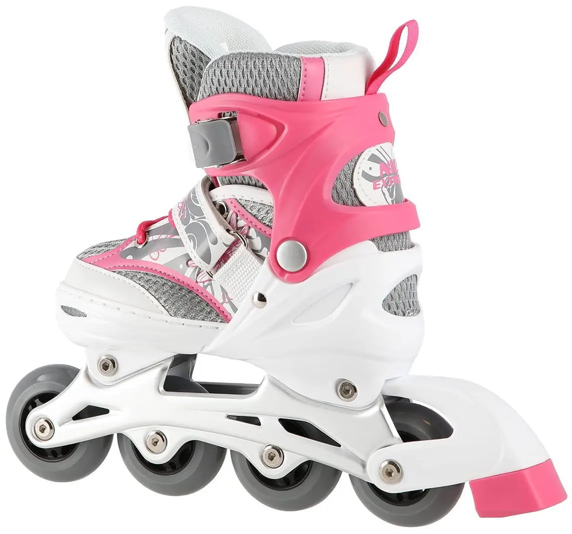 Patine cu rotile Nils Extreme NA10602 39-42 (Pink/Grey) - 2