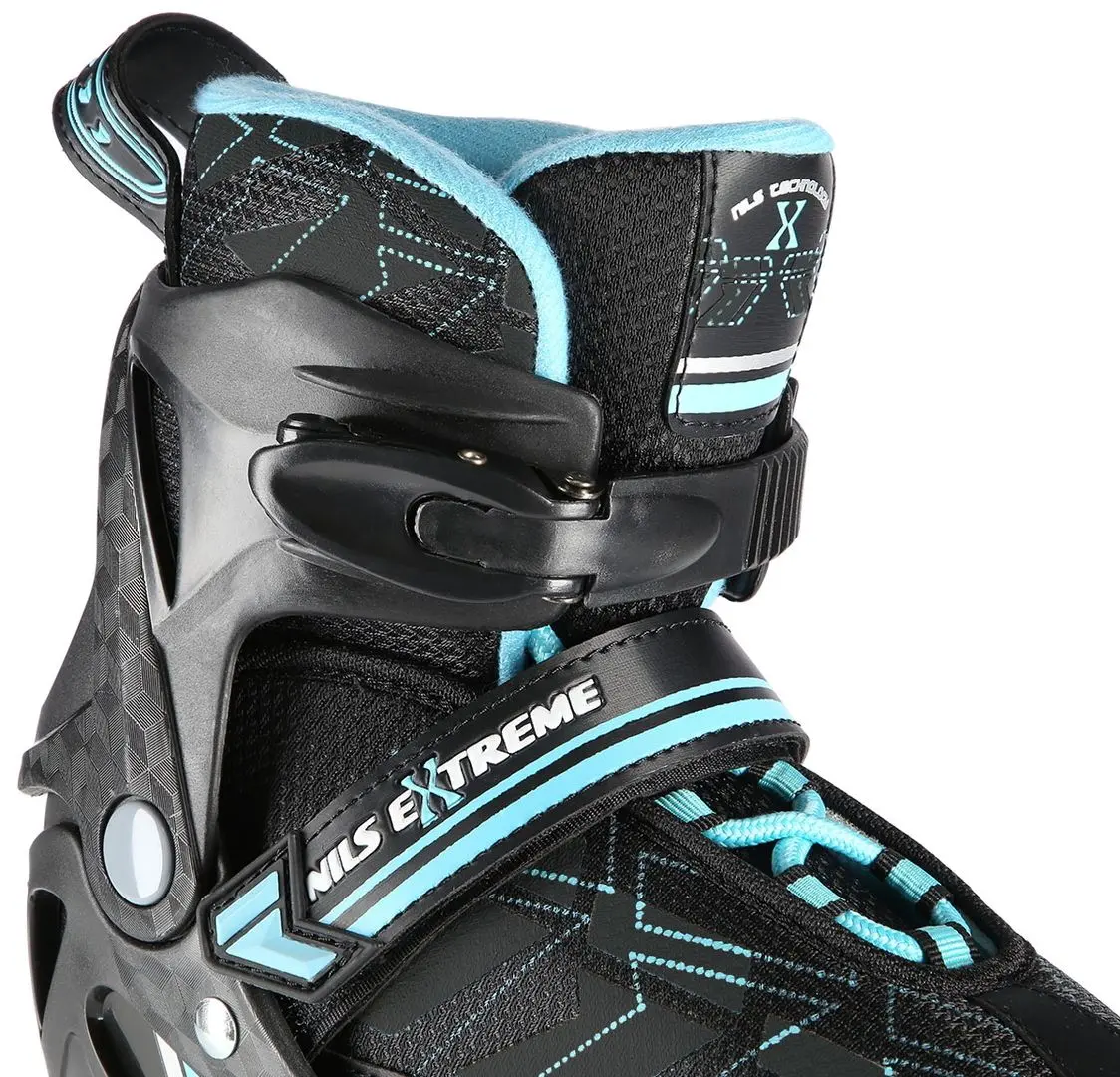 Patine cu rotile Nils Extreme NA11002 35-38 (Black/Blue) - 7