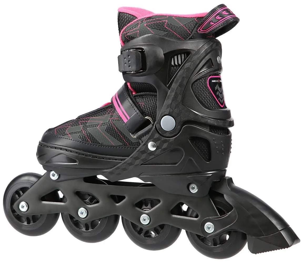 Patine cu rotile Nils Extreme NA11002 35-38 (Black/Purple) - 2