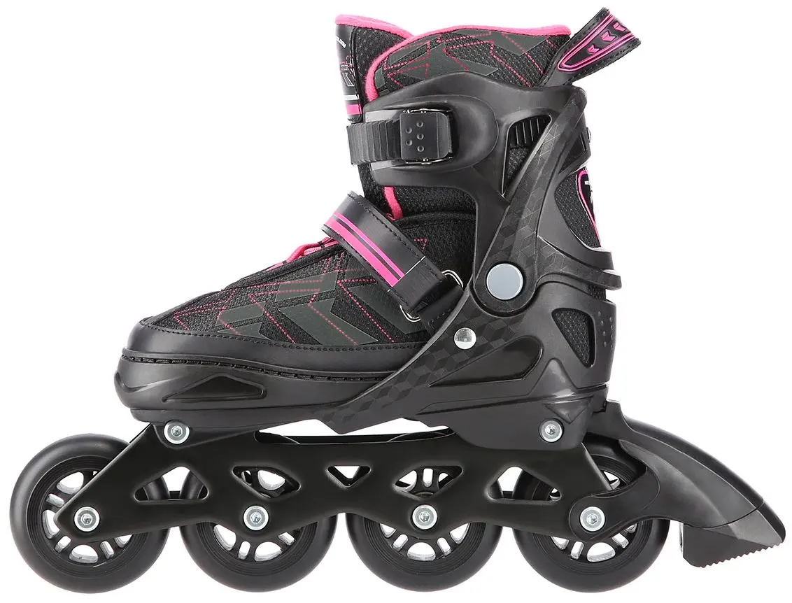 Patine cu rotile Nils Extreme NA11002 35-38 (Black/Purple) - 6