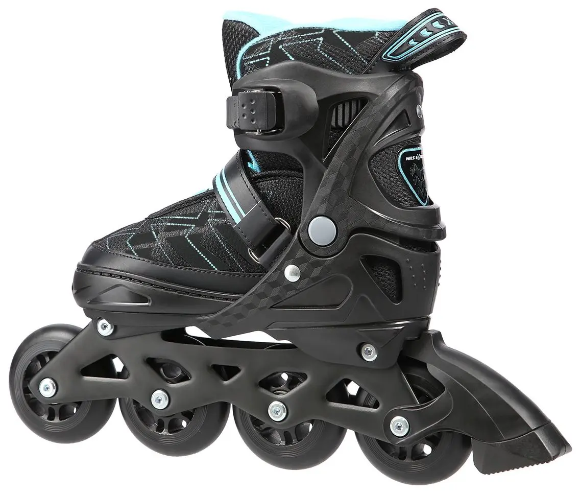 Patine cu rotile Nils Extreme NA11002 39-42 (Black/Blue) - 2