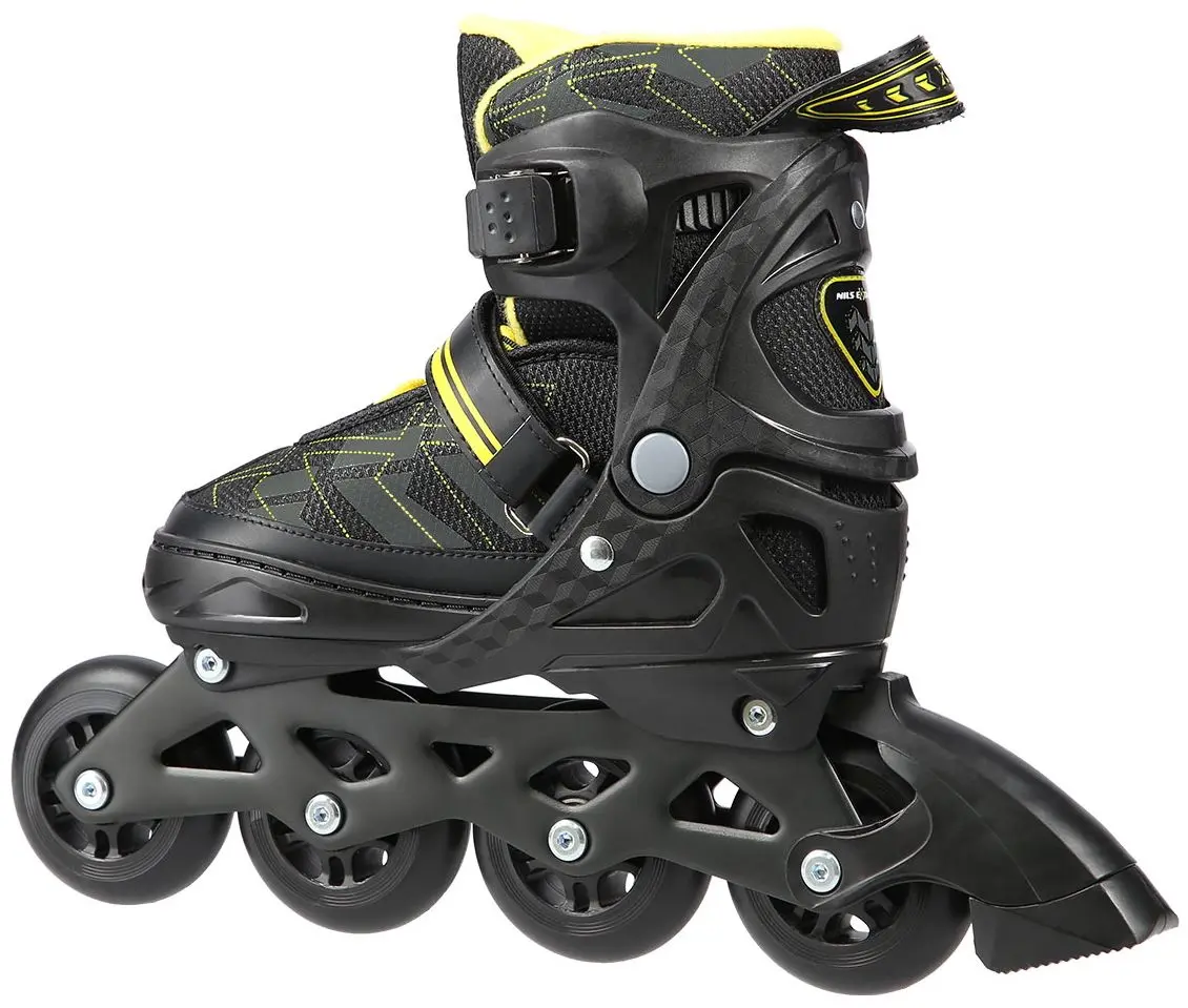 Patine cu rotile Nils Extreme NA11002 39-42 (Black/Yellow) - 2