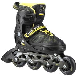 Patine cu rotile Nils Extreme NA11002 39-42 (Black/Yellow)