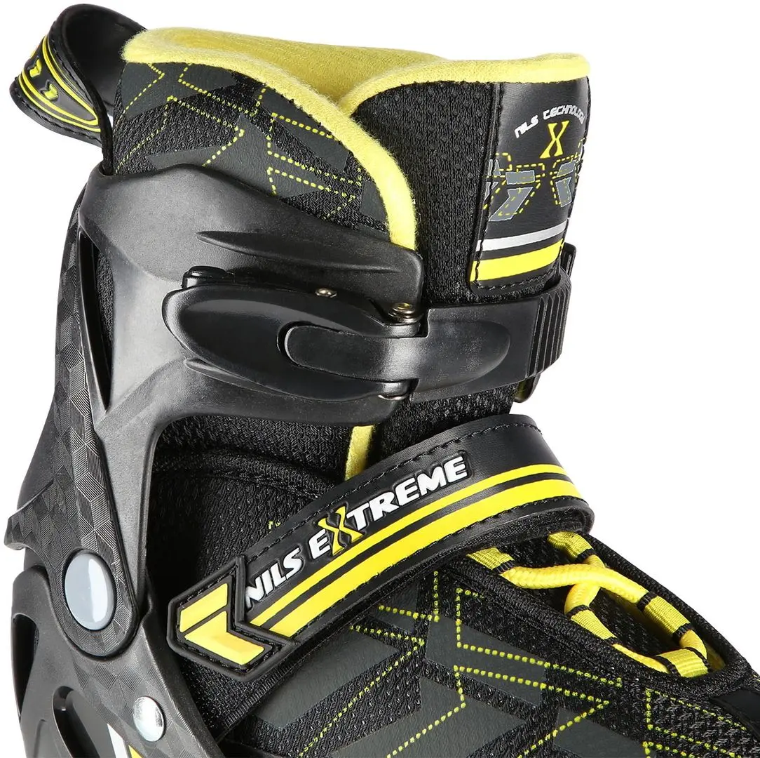 Patine cu rotile Nils Extreme NA11002 39-42 (Black/Yellow) - 7