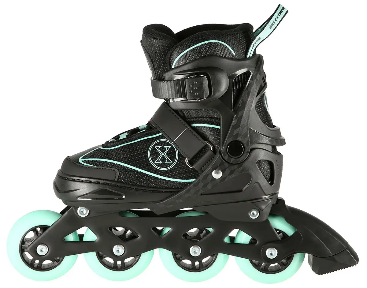 Роликовые коньки Nils Extreme NA11008 35-38 (Black/Mint) - 4