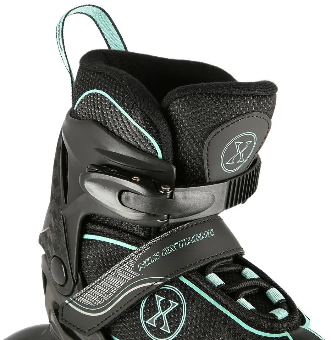 Роликовые коньки Nils Extreme NA11008 35-38 (Black/Mint) - 7