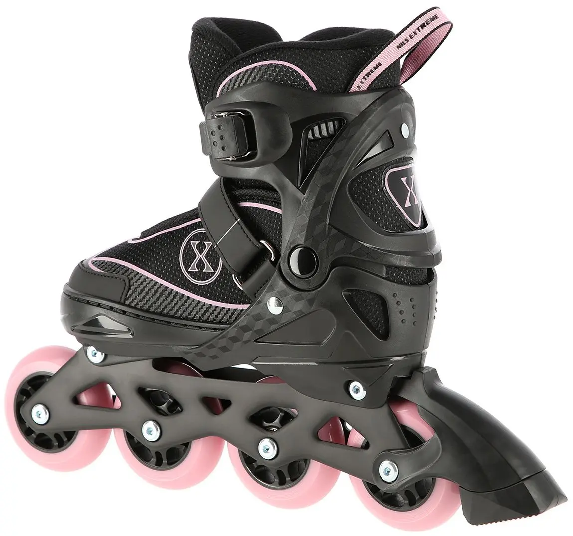 Patine cu rotile Nils Extreme NA11008 39-42 (Black/Pink) - 2