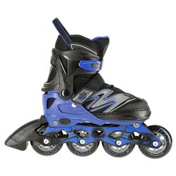 Роликовые коньки Nils Extreme NA11010 35-38 (Black/Blue) Thumb