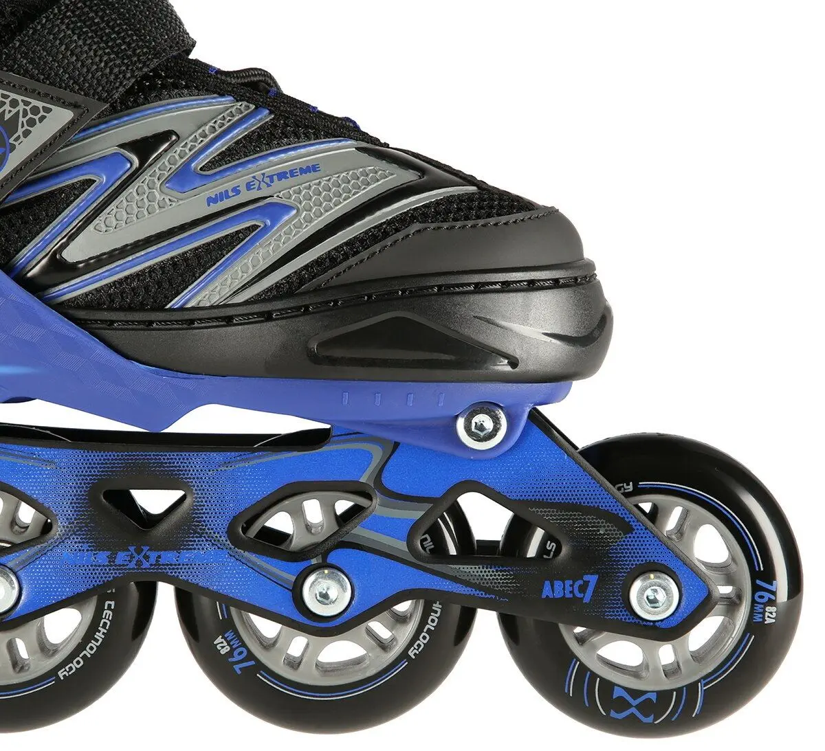 Роликовые коньки Nils Extreme NA11010 35-38 (Black/Blue) - 6