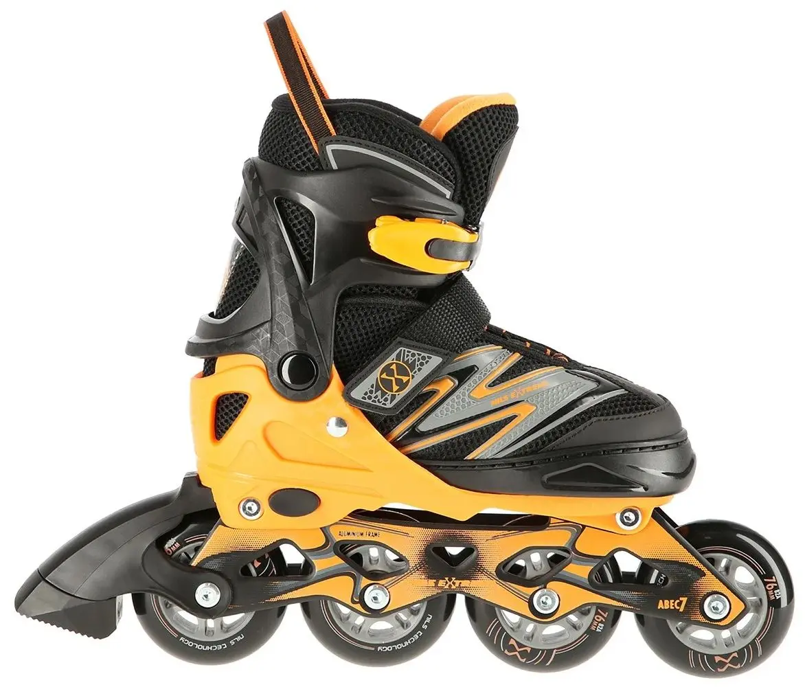 Роликовые коньки Nils Extreme NA11010 35-38 (Black/Orange) - 4