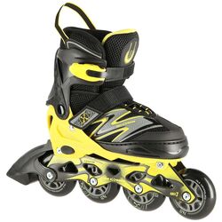 Patine cu rotile Nils Extreme NA11010 35-38 (Black/Yellow)