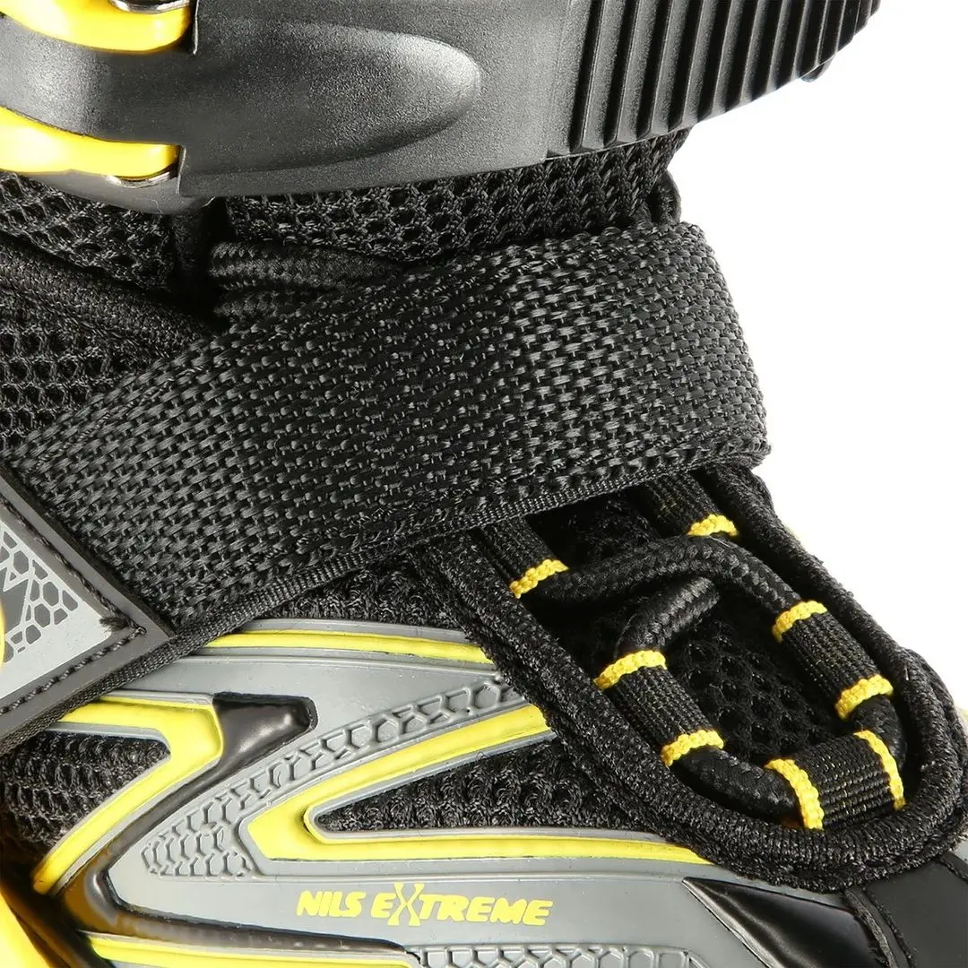 Patine cu rotile Nils Extreme NA11010 35-38 (Black/Yellow) - 8