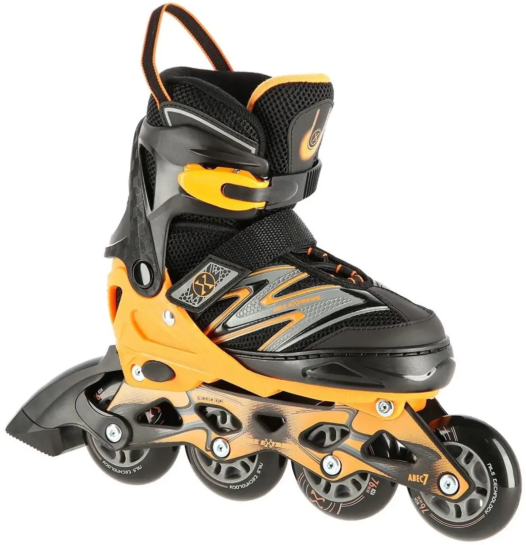 Patine cu rotile Nils Extreme NA11010 39-42 (Black/Orange)