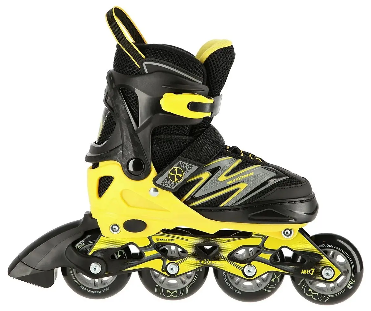 Patine cu rotile Nils Extreme NA11010 39-42 (Black/Yellow) - 4