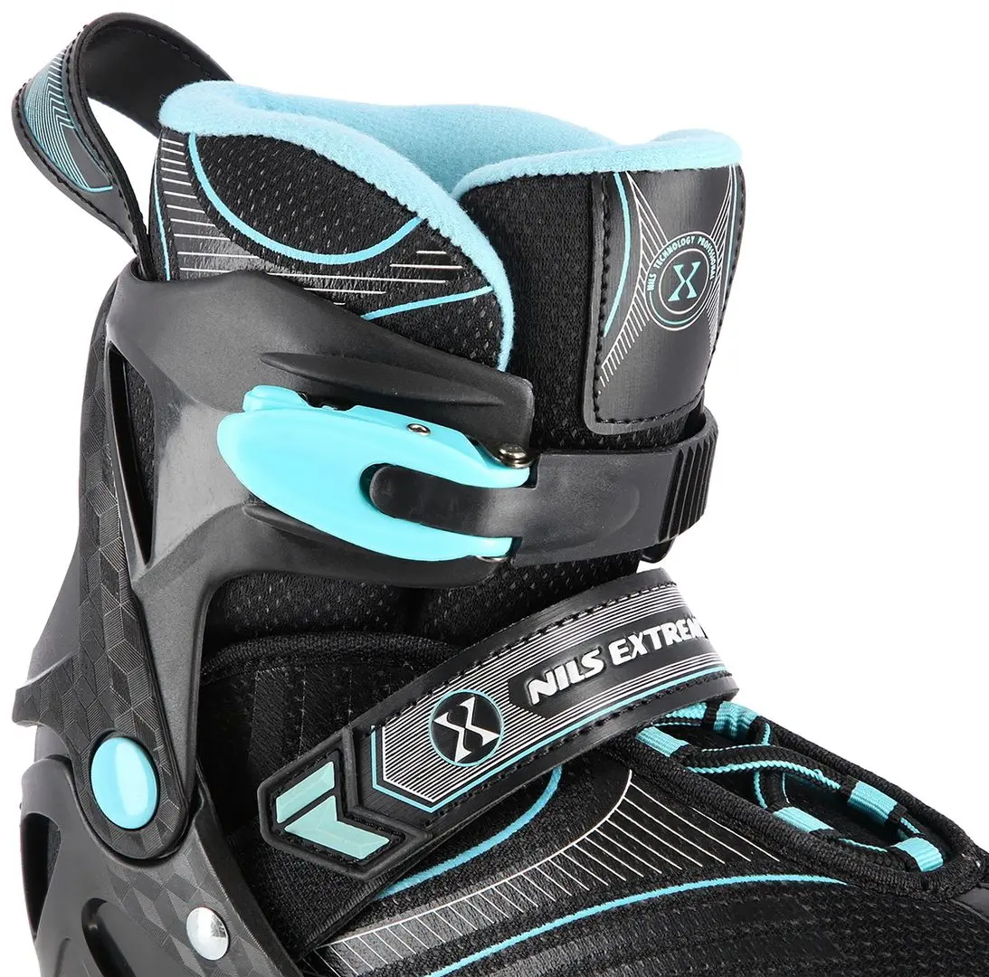 Patine cu rotile Nils Extreme NA11201 35-38 (Black) - 8