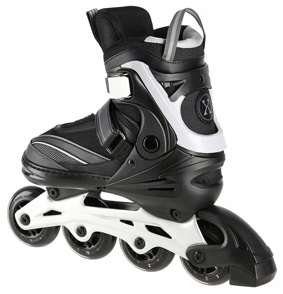 Patine cu rotile Nils Extreme NA1123 39-42 (Black/Grey) - 2
