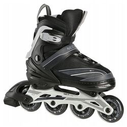 Patine cu rotile Nils Extreme NA1123 39-42 (Black/Grey)