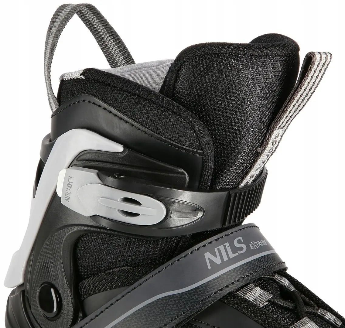 Patine cu rotile Nils Extreme NA1123 39-42 (Black/Grey) - 7