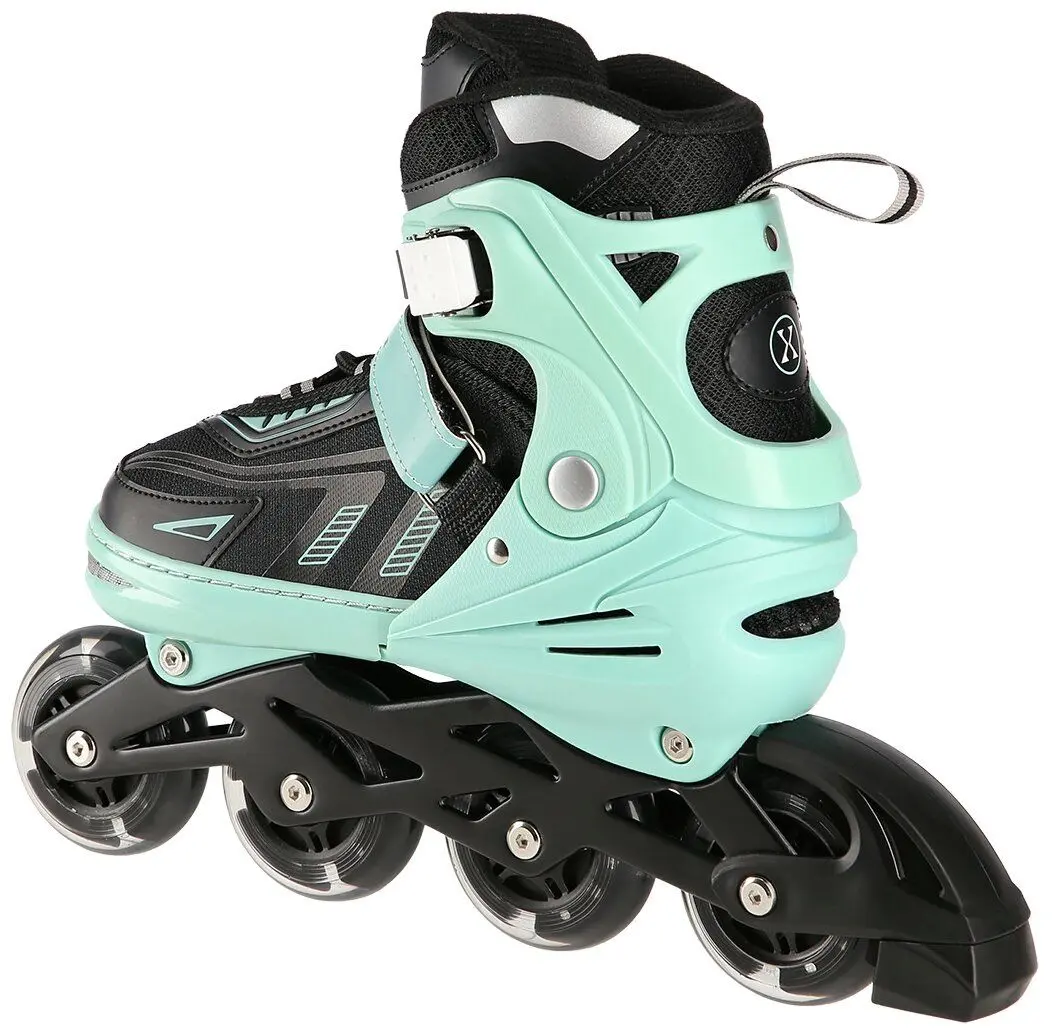 Patine cu rotile Nils Extreme NA11230A LED 39-42 (Green/Black)