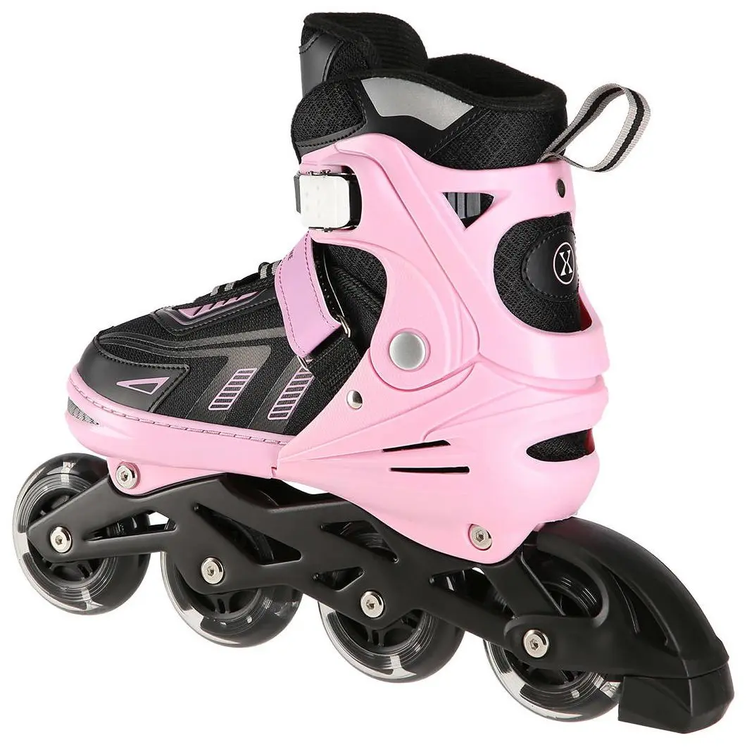 Роликовые коньки Nils Extreme NA11230A LED 39-42 (Pink/Black) - 2