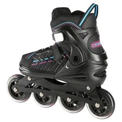 Patine cu rotile Nils Extreme NA1128 35-38 (Black/Purple) Thumb