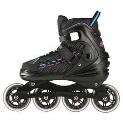 Patine cu rotile Nils Extreme NA1128 35-38 (Black/Purple) Thumb